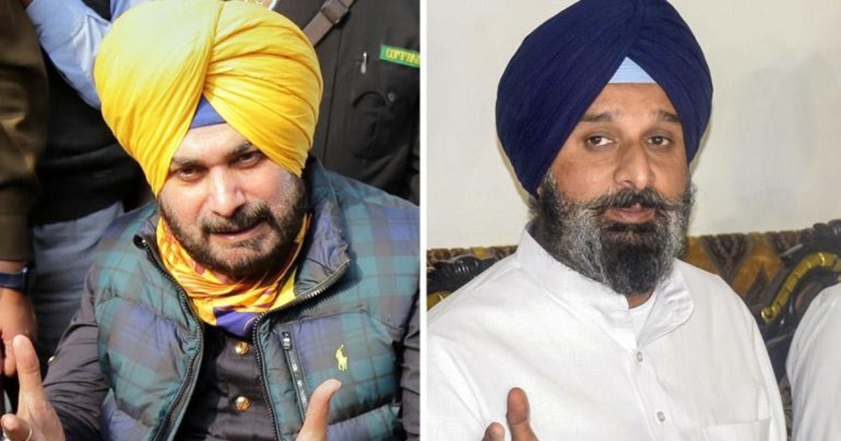 Sidhu challenges Majithia to contest Punjab elections only from Amritsar East